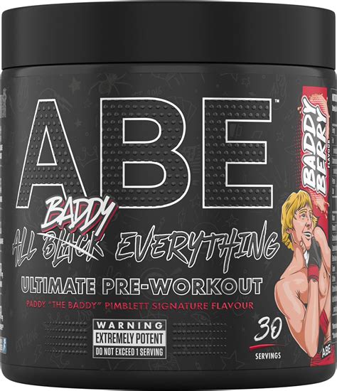 Applied Nutrition Abe Pre Workout All Black Everything Pre Workout