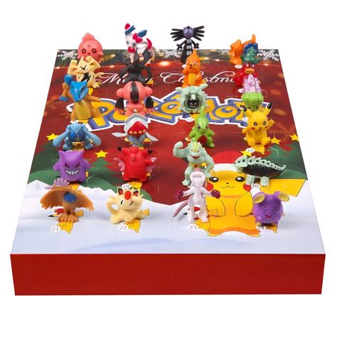 Pokemon Kalendarz Adwentowy 24 Figurki Zestaw 12771427912 Oficjalne