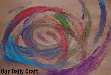 Painting with Paint Drops {Art Experiments} - Our Daily Craft