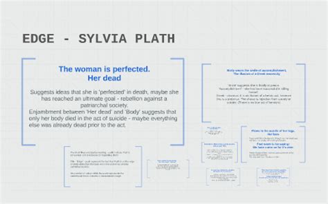 EDGE - SYLVIA PLATH by Sophie Smith on Prezi