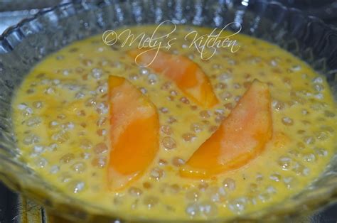 Mely's kitchen: Tapioca Mango Delight