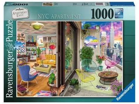 RAVENSBURGER Puzzle 2D 1000 elementów Apartment w Nowym Jorku 16545