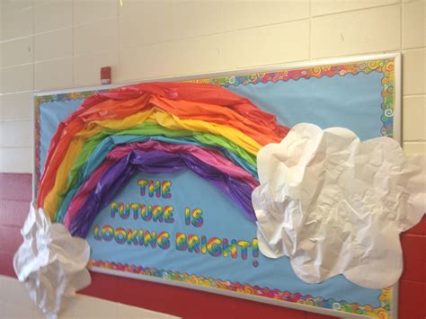 Rainbow Bulletin Board Rainbow Bulletin Boards Rainbow Theme Bulletin Boards