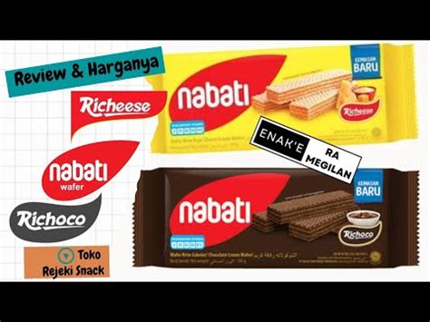 Review Richeese Wafer Nabati Richoco Wafer Nabati 110 Gram YouTube