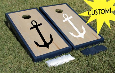 Custom Cornhole Decal Cornhole Decals Custom Cornhole | Etsy