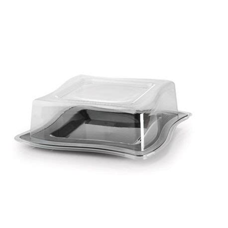 Fineline Settings Wavetrends 8 Clear Dome Wavy Square Lids 108 L