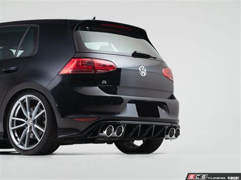 Ecs News Ecs Mk7 Golf R Gloss Black Rear Diffuser