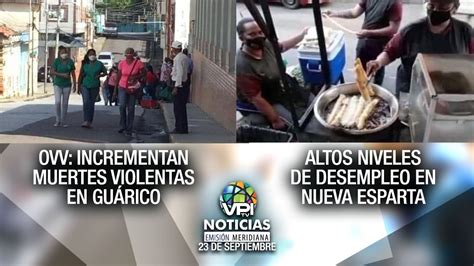 Noticias Vpitv Emisi N Meridiana Jueves De Septiembre V Deo