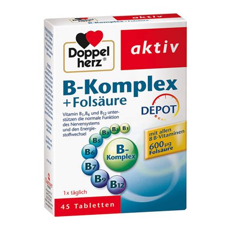 Doppelherz Aktiv B Komplex Folna Kiselina Tableta Apothecary Rs