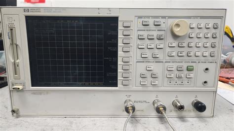 Hp E Network Analyzer Khz Ghz Option D Ebay