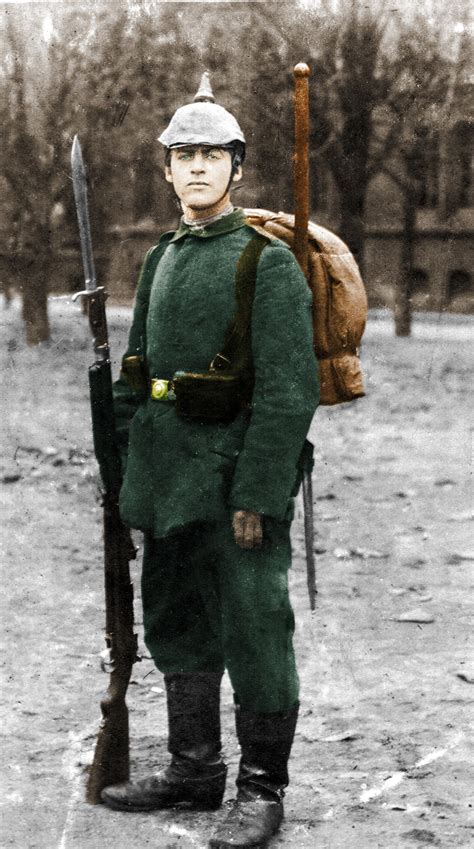 Early Ww1 Era German Soldier 1914 Roldschoolcool