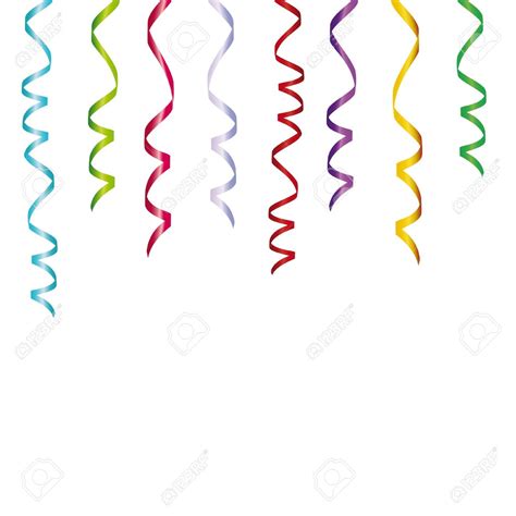 Party Streamers Clipart | Free download on ClipArtMag