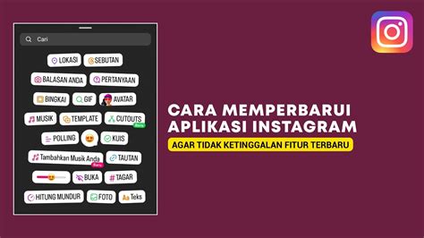 Cara Update Instagram Ke Versi Terbaru Di Play Store Youtube