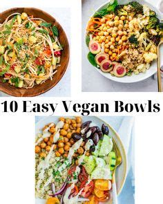 Easy Vegan Bowls Recipe Vegan Roast Dinner Raw Vegan Dinner