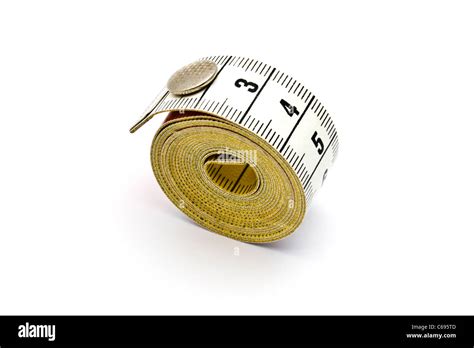 Tape Measure Isolated On White Background Stock Photo Alamy