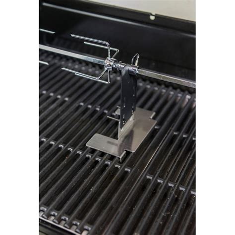 Char Broil 26 7 In Steel Grill Rotisserie 9768102 At