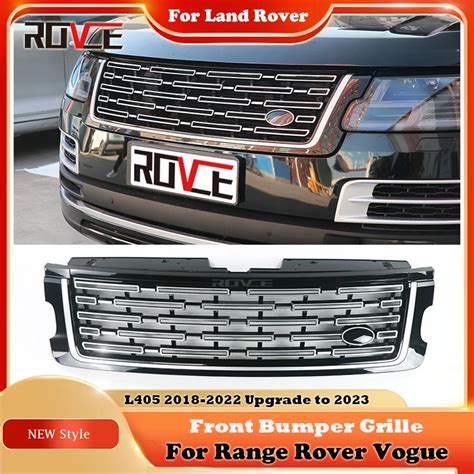 Rovce Car Front Grille Radiator Mesh Grid For Land Rover Range Rover