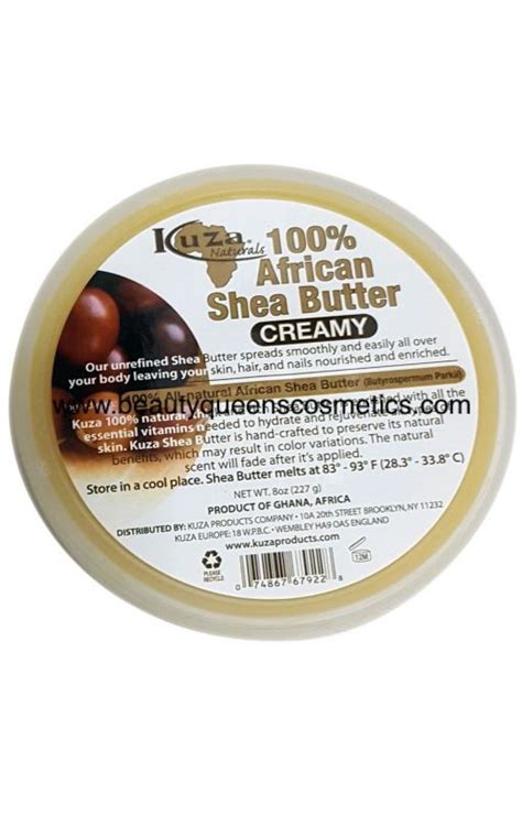 KUZA 100% AFRICAN SHEA BUTTER SOLID 227G – Fiducia African Shop