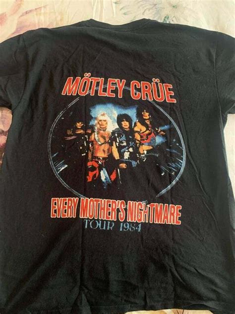 Motley Crue 1984 Every Mothers Nightmare Tour Shirt