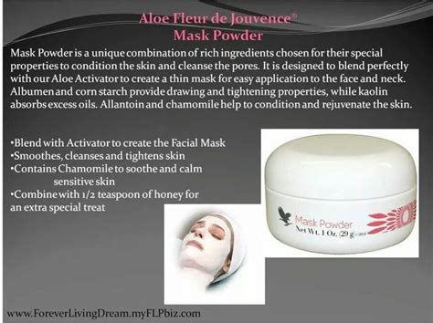 Aloe Mask Powder And Activator Botox In A Bottle Mask Powder