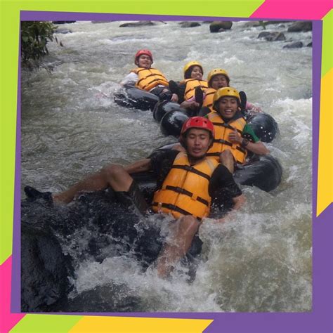 Memacu Adrenalin Di River Tubing Cikalumpang Backpacker Jakarta