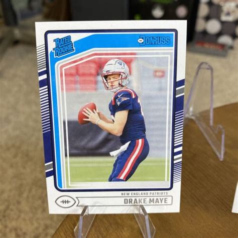 2024 Donruss 379 Drake Maye Rated Rookie RC New England Patriots EBay