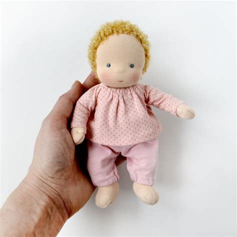 DIY Waldorf Baby Doll 7 Inch 18 Cm Tall PDF Sewing Pattern And Tutorial