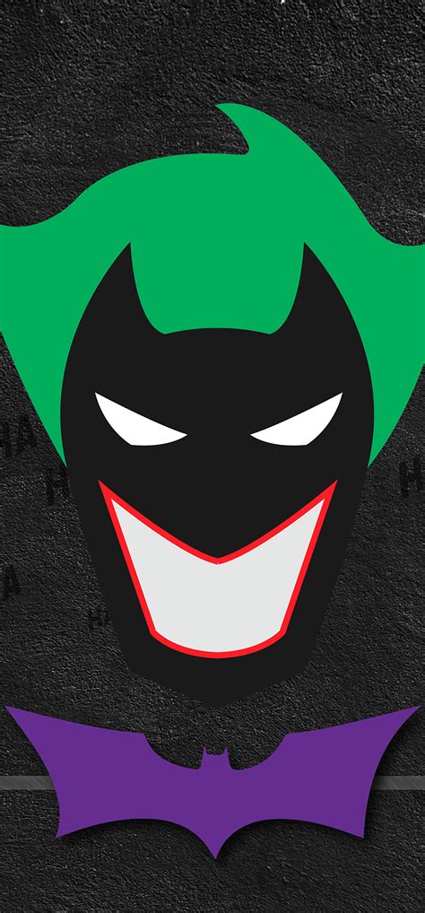 X Batman Joker Minimal Typography Iphone Xs Max Hd K