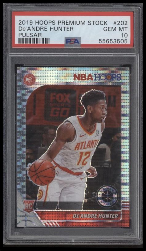 Hoops Premium Stock De Andre Hunter Prizms Pulsar Psa