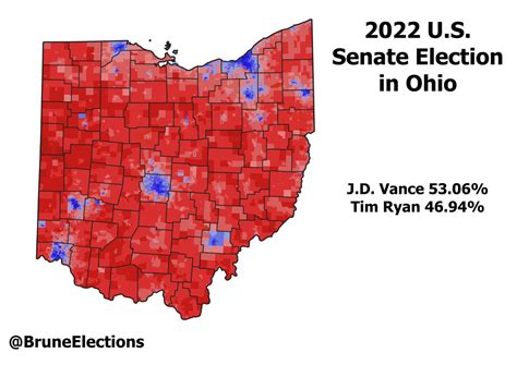 Ryan Brune On Twitter Official 2022 Results Have Dropped In Ohio J D