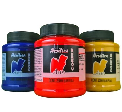 Tinta Acrilica Corfix Arts Ml