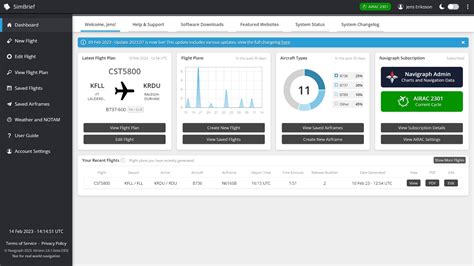 Navigraph Launches New Simbrief Dispatch Interface Fselite