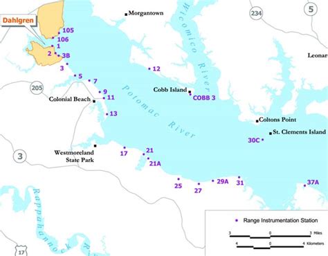 NSWC Dahlgren Map