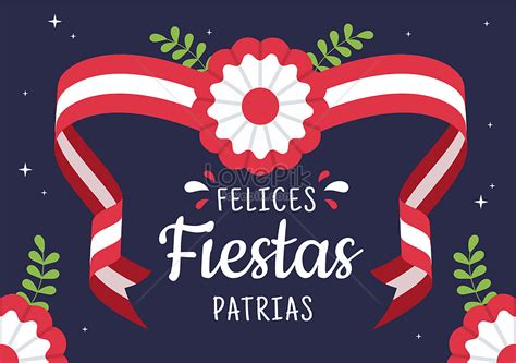 Feliz Patrias Fiestas Ou Dia Da Independ Ncia Peruana Imagem Gr Tis