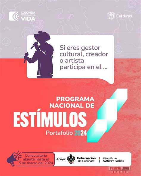 Mincultura Tiene Abierta Convocatoria Del Programa Nacional De