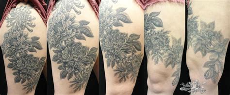 Flower Tattoo By Darc Clements Tattoonow