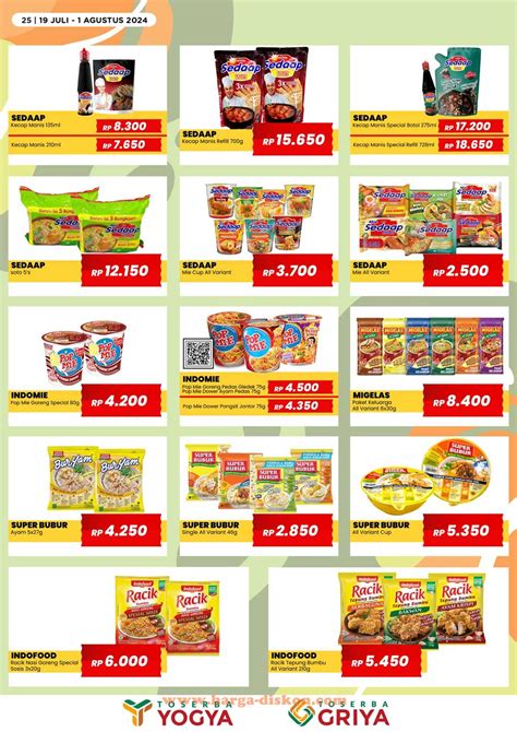 Katalog Promo Toserba Yogya Terbaru Juli Agustus Sopasti