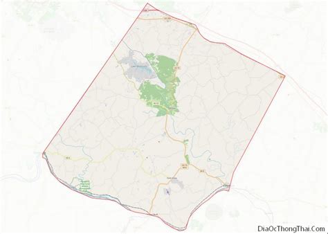 Map of Fluvanna County, Virginia - Thong Thai Real