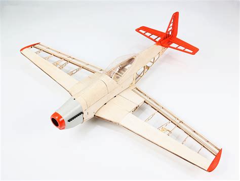 JWRC P 51 Mustang 1000mm Wingspan Balsa Wood RC Airplane Warbird KIT