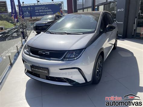 Junto o SUV Atto 3 BYD Dolphin será o primeiro modelo da marca