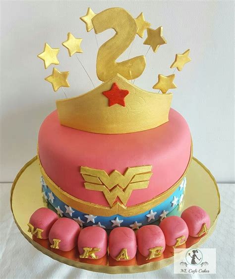 Wonderwoman Themed Cake Themed Cakes Cake Birthday