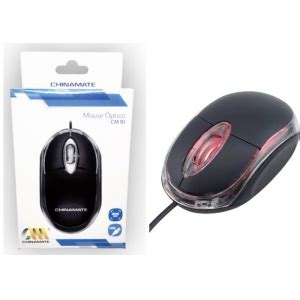 Mouse Usb Preto Chinamate Cm Klv Notebook