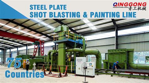 What Is Shot Blasting And Priming Machine Preservation Line Shot