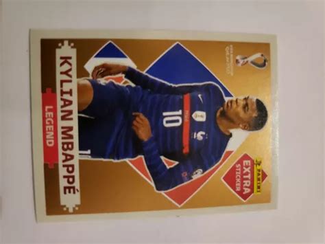 Kylian Mbappe Legend Extra Stiker Panini Qatar En Venta En