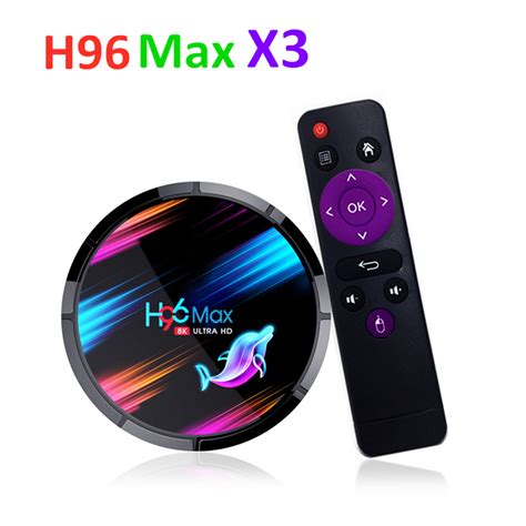 H96 Max X3 Android IPTV Set Top Box Smart Ott TV Set Top Box And