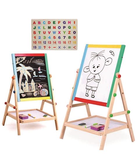 Wooden Easel Board for Kids - Brain Box Games