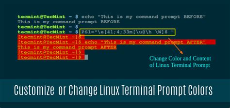 How To Customize Bash Colors And Content In Linux Terminal Prompt