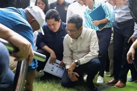 Menteri Basuki Rumput Di Jis Akan Diganti Untuk Piala Dunia U