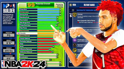 NBA 2K24 MY PLAYER BUILDER FULL BREAKDOWN WATCH THIS VIDEO BEFORE