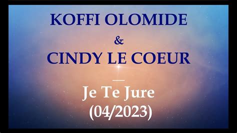 Koffi Olomide Cindy Le Coeur Je Te Jure En Lingala Sous Titr En